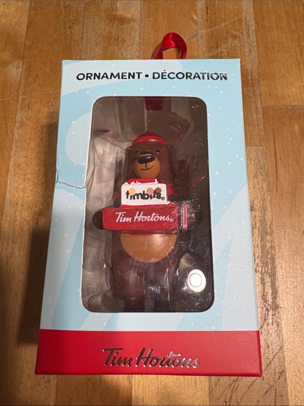 Tim Hortons 2025 Bear Holiday Ornament
